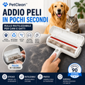 PetClean™ – Rullo Rimuovi Peli Riutilizzabile per Cani e Gatti